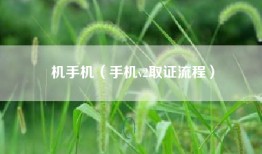 机手机（手机v2取证流程）